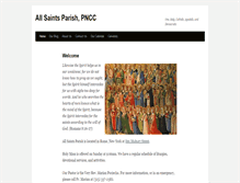 Tablet Screenshot of allsaintsny.org